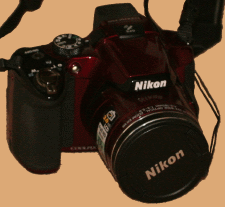 Nikon Coolpix P510 16 mega-pixel camera with 24-1000mm zoom lens