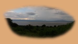 Lake Naivasha looking towards Mount Longonot